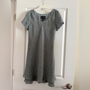 Carole Little Light Green Patterned Mini Dress